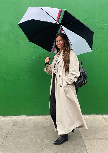 G842-4344 JumboStripe (Полоска) Зонт мужской автомат Fulton Fulton, Артикул: G842-4344 JumboStripe фото №1