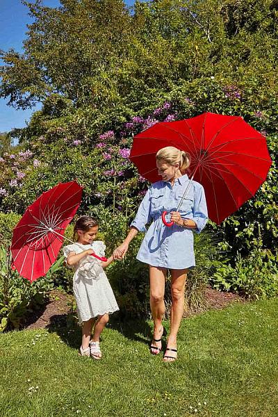 C932-024 HeartJunior (Сердце) Зонт женский Fulton Fulton, Артикул: C932-024 HeartJunior фото №1