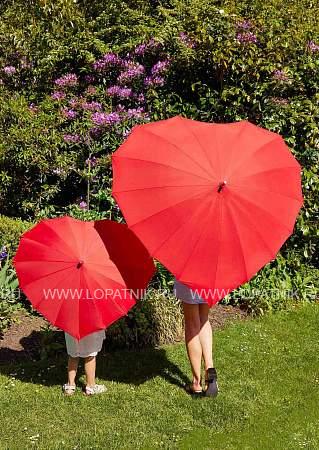 l927-024 red (сердце) зонт женский fulton Fulton