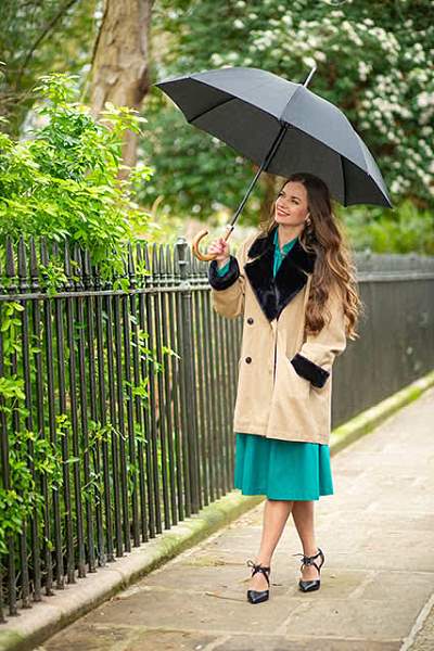 G807-050 Cream (Бежевый) Зонт женский Fulton Fulton, Артикул: G807-050 Cream фото №1