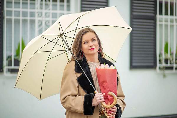 G807-050 Cream (Бежевый) Зонт женский Fulton Fulton, Артикул: G807-050 Cream фото №1