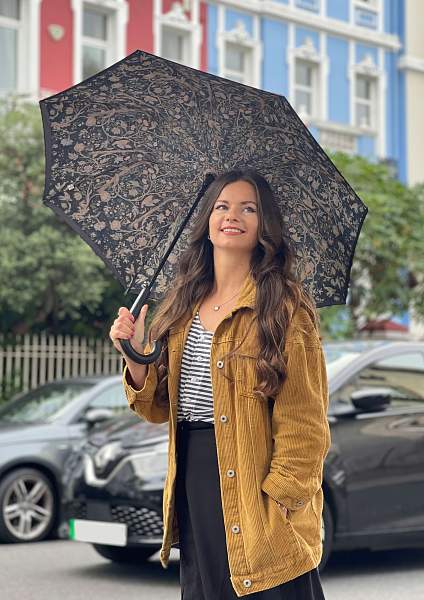 L935-4013 Mesletter (Вестник) Зонт женский автомат Morris Co Fulton Fulton, Артикул: L935-4013 Mesletter фото №1