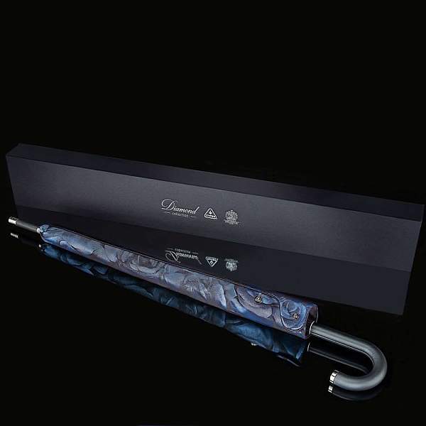 L850-4281 NavyRose (Розы) Зонт женский Fulton Fulton, Артикул: L850-4281 NavyRose фото №1