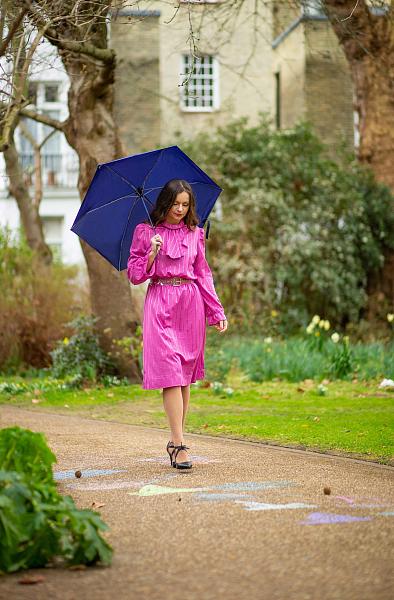 L710-033 Navy (Синий) Зонт женский автомат Fulton Fulton, Артикул: L710-033 Navy фото №1