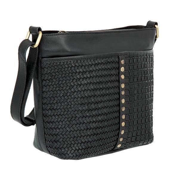 Женская сумка черный Sergio Belotti 08-12308 black Sergio Belotti, Артикул: 08-12308 black фото №1