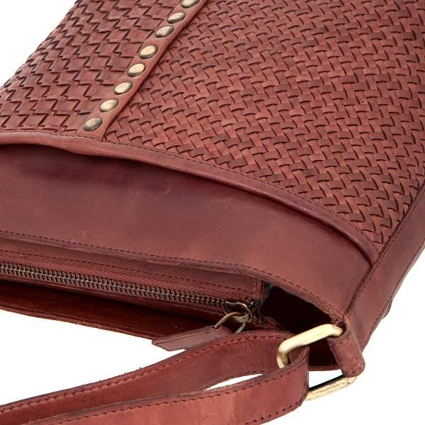 Женская сумка коричнево-красный Sergio Belotti 08-12308 brown Sergio Belotti, Артикул: 08-12308 brown фото №1