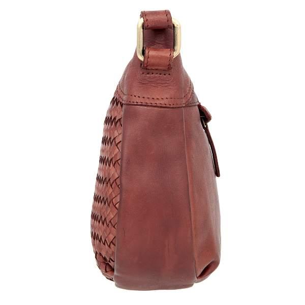 Женская сумка коричнево-красный Sergio Belotti 08-12313 brown Sergio Belotti, Артикул: 08-12313 brown фото №1