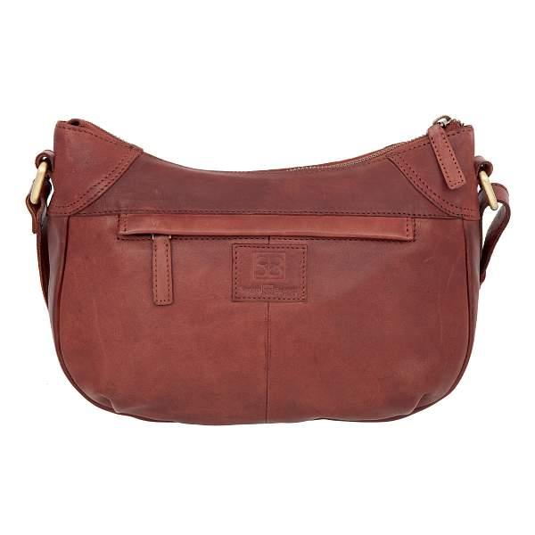 Женская сумка коричнево-красный Sergio Belotti 08-12313 brown Sergio Belotti, Артикул: 08-12313 brown фото №1