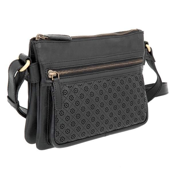 Женская сумка черный Sergio Belotti 08-12314 black Sergio Belotti, Артикул: 08-12314 black фото №1