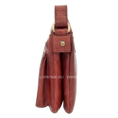 женская сумка коричнево-красный sergio belotti 08-12314 brown Sergio Belotti