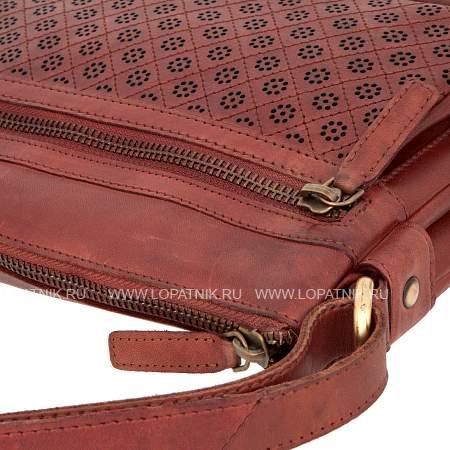 женская сумка коричнево-красный sergio belotti 08-12314 brown Sergio Belotti