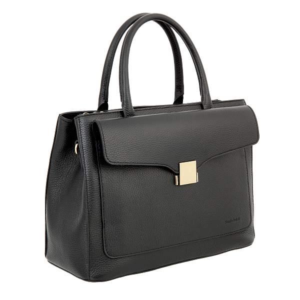 Cумка женская черный Sergio Belotti 60552 black Sergio Belotti, Артикул: 60552 black фото №1