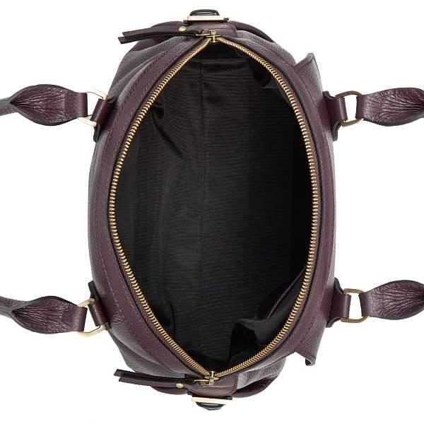 Cумка женская бордовый Sergio Belotti 60116 plum Napoli Sergio Belotti, Артикул: 60116 plum Napoli фото №1