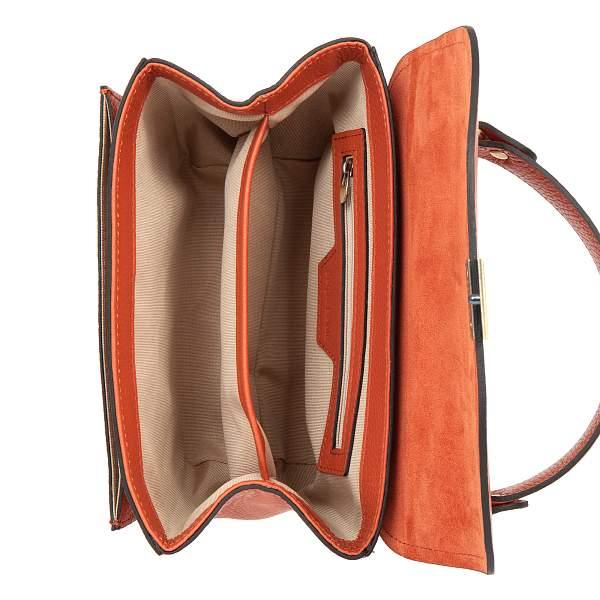 Cумка женская кирпичный Sergio Belotti 60133 brick Napoli Sergio Belotti, Артикул: 60133 brick Napoli фото №1