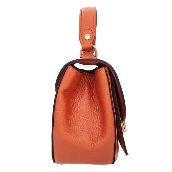 Cумка женская кирпичный Sergio Belotti 60133 brick Napoli Sergio Belotti, Артикул: 60133 brick Napoli фото №1