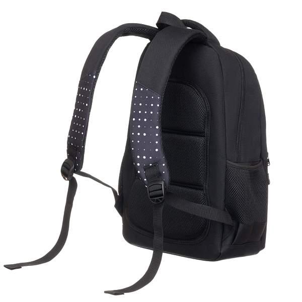 Рюкзак TORBER CLASS X, черный с орнаментом, полиэстер 900D, 45 x 30 x 18 см + Мешок для обуви! T2602-23-BLK-W Torber, Артикул: T2602-23-BLK-W фото №1