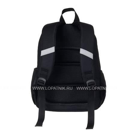 рюкзак torber class x mini, чёрный/серый с орнаментом, полиэстер 900d + мешок для обуви в подарок t1801-23-bl-g Torber