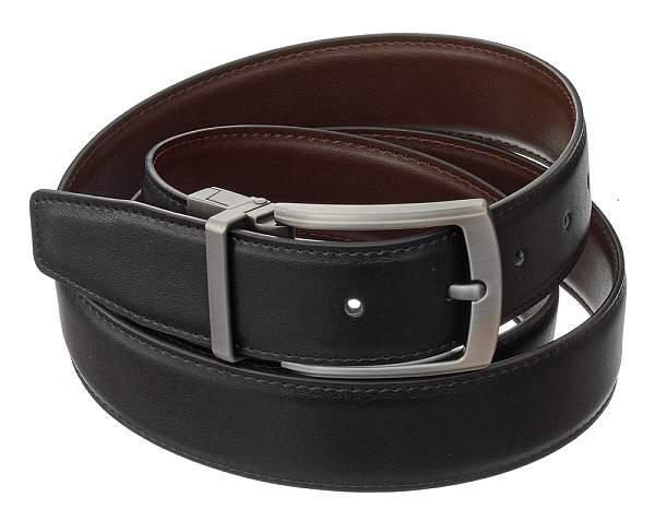 Ремень 1#/7#/1-2/135 коричневый-чёрный двухсторонний bruno perri коричневый-чёрный Bruno Perri, Артикул: 1#/7#/1-2/135 фото №1