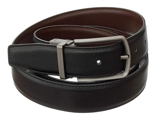 Ремень 1#/8#/1-2/130 коричневый-чёрный двухсторонний bruno perri коричневый-чёрный Bruno Perri, Артикул: 1#/8#/1-2/130 фото №1