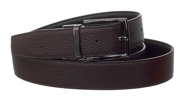 Ремень 2#/4#/1-2/130 коричневый-чёрный двухсторонний bruno perri коричневый-чёрный Bruno Perri, Артикул: 2#/4#/1-2/130 фото №1