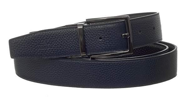 Ремень 2#/4#/1-6/145 синий-чёрный двухсторонний bruno perri синий-чёрный Bruno Perri, Артикул: 2#/4#/1-6/145 фото №1