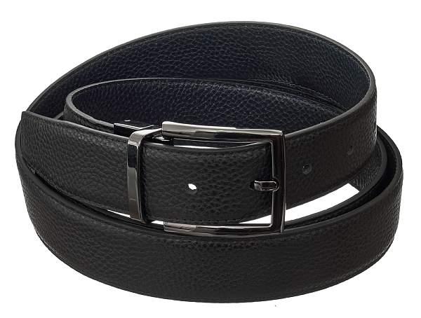 Ремень 2#/4#/1-6/145 синий-чёрный двухсторонний bruno perri синий-чёрный Bruno Perri, Артикул: 2#/4#/1-6/145 фото №1