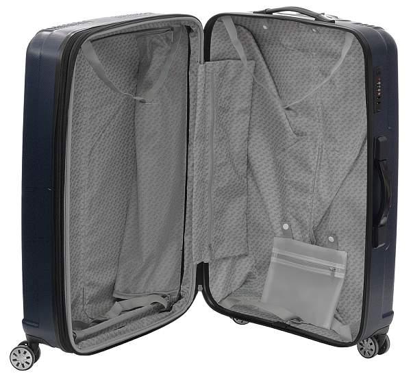 Чемодан 4-ёх колёсный ig-1528-sc2-l/6 синий tony perotti синий Tony Perotti, Артикул: IG-1528-SC2-L/6 фото №1