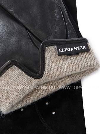 перчатки женские 100% ш is8592 black is8592 Eleganzza