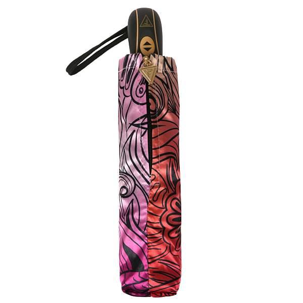 UFS0050-5 Зонт жен. Fabretti, автомат, 3 сложения, сатин Fabretti, Артикул: UFS0050-5 фото №1