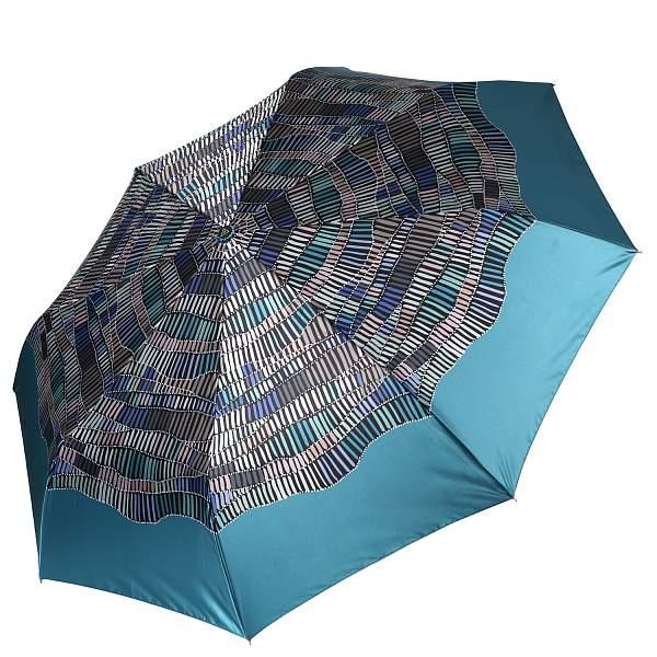 UFS0051-11 Зонт жен. Fabretti, автомат, 3 сложения, сатин Fabretti, Артикул: UFS0051-11 фото №1