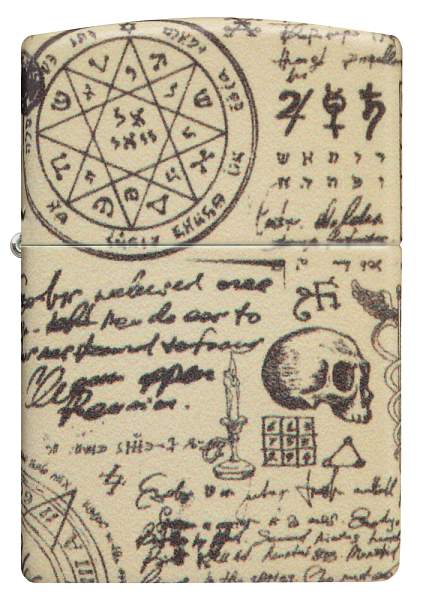 Зажигалка ZIPPO Alchemy Design с покрытием 540 Matte, латунь/сталь, бежевая, матовая, 38x13x57 мм 49803 Zippo, Артикул: 49803 фото №1