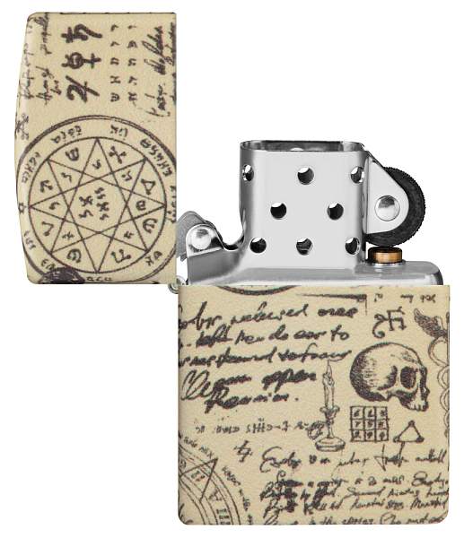 Зажигалка ZIPPO Alchemy Design с покрытием 540 Matte, латунь/сталь, бежевая, матовая, 38x13x57 мм 49803 Zippo, Артикул: 49803 фото №1