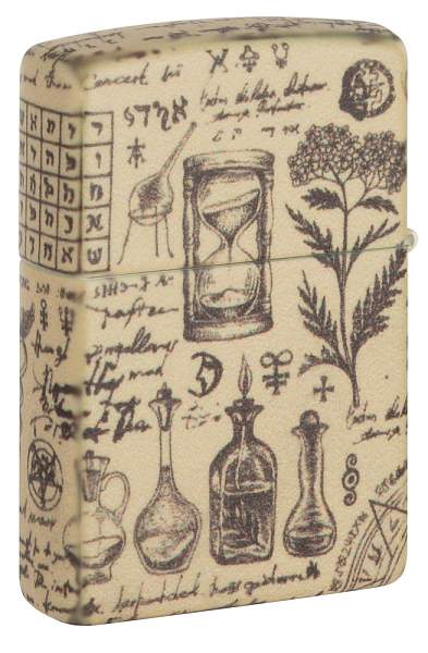 Зажигалка ZIPPO Alchemy Design с покрытием 540 Matte, латунь/сталь, бежевая, матовая, 38x13x57 мм 49803 Zippo, Артикул: 49803 фото №1