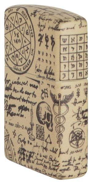 Зажигалка ZIPPO Alchemy Design с покрытием 540 Matte, латунь/сталь, бежевая, матовая, 38x13x57 мм 49803 Zippo, Артикул: 49803 фото №1