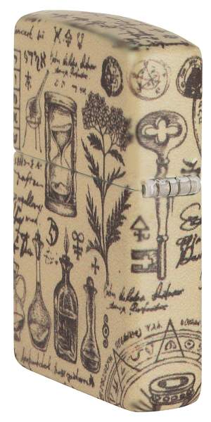 Зажигалка ZIPPO Alchemy Design с покрытием 540 Matte, латунь/сталь, бежевая, матовая, 38x13x57 мм 49803 Zippo, Артикул: 49803 фото №1