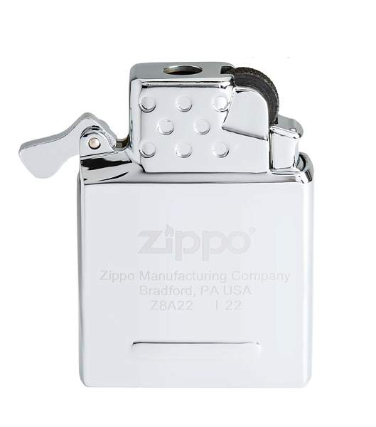 Газовый вставной блок для широкой зажигалки Zippo, одинарное жёлтое пламя, нержавеющая сталь 65809 Zippo, Артикул: 65809 фото №1