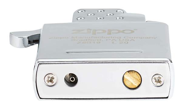 Газовый вставной блок для широкой зажигалки Zippo, одинарное жёлтое пламя, нержавеющая сталь 65809 Zippo, Артикул: 65809 фото №1