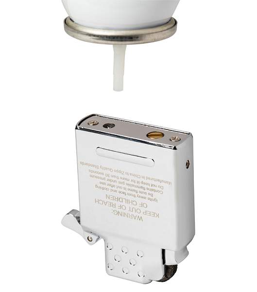 Газовый вставной блок для широкой зажигалки Zippo, одинарное жёлтое пламя, нержавеющая сталь 65809 Zippo, Артикул: 65809 фото №1