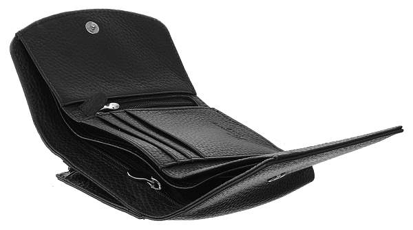 Кошелек f022-050-01f fioramore чёрный FIORAMORE, Артикул: F022-050-01F фото №1