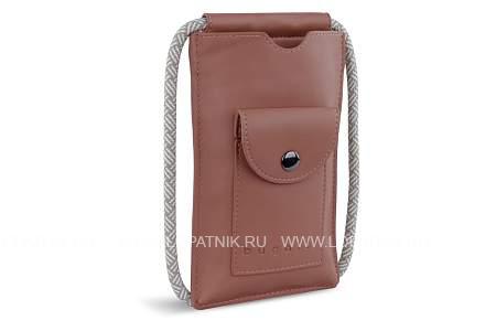 сумка-чехол для мобильного телефона bugatti almata, абрикосовая, полиуретан, 11x2x18 см 49665228 BUGATTI