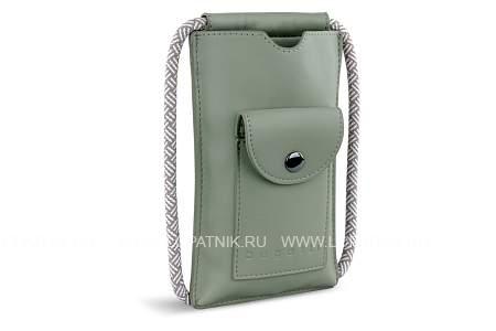 сумка-чехол для мобильного телефона bugatti almata, мятная, полиуретан, 11x2x18 см 49665257 BUGATTI