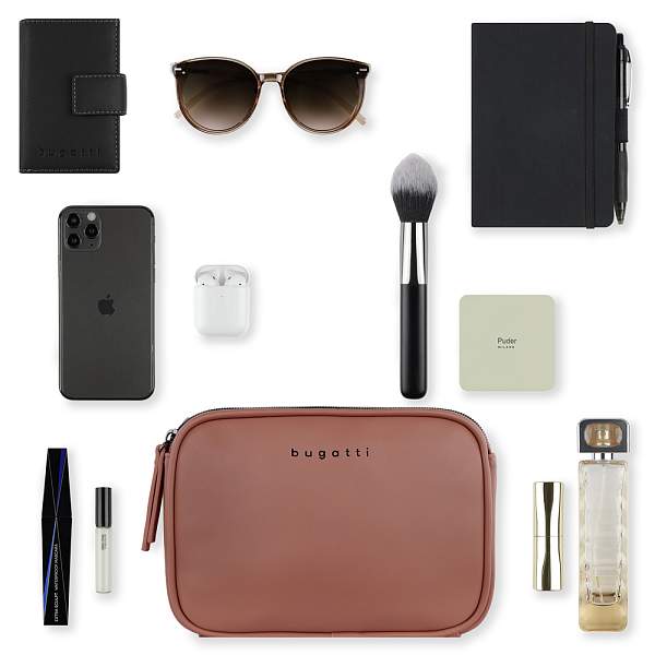 Сумка кросс-боди женская BUGATTI Almata, абрикосовая, полиуретан, 21,5х6х15 см 49665428 BUGATTI, Артикул: 49665428 фото №1