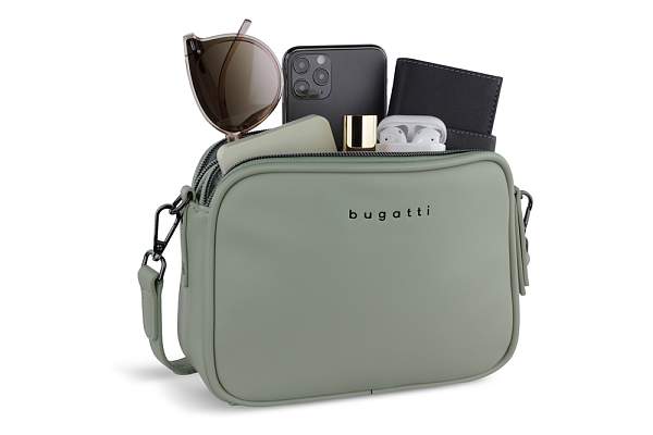 Сумка кросс-боди женская BUGATTI Almata, мятная, полиуретан, 21,5х6х15 см 49665457 BUGATTI, Артикул: 49665457 фото №1