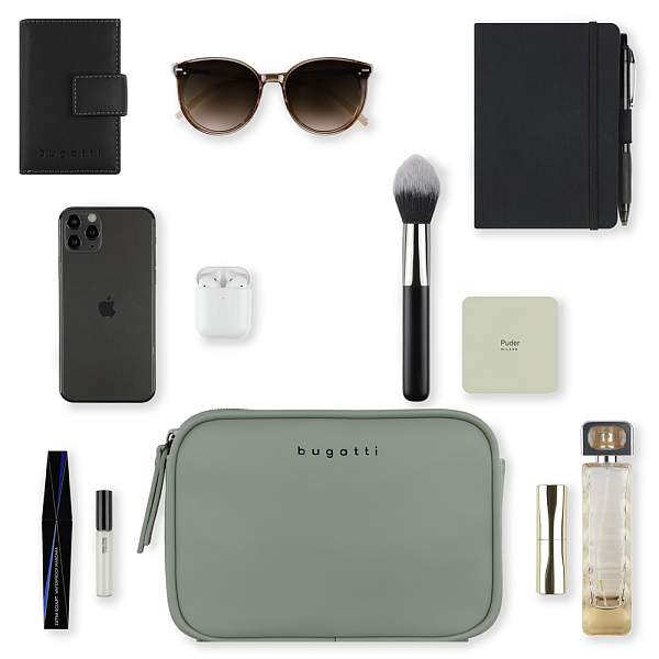 Сумка кросс-боди женская BUGATTI Almata, мятная, полиуретан, 21,5х6х15 см 49665457 BUGATTI, Артикул: 49665457 фото №1