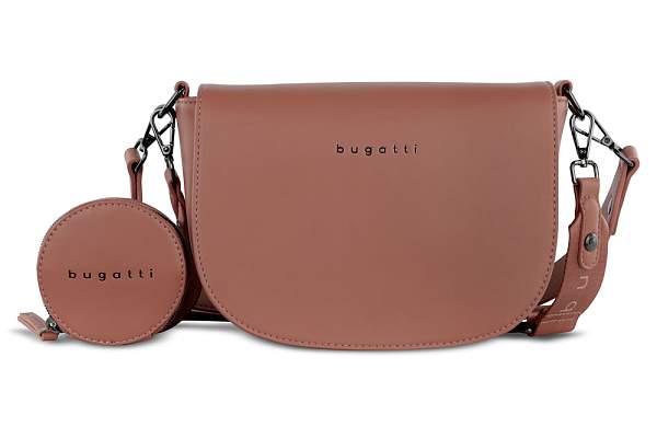 Сумка наплечная женская BUGATTI Almata, с кошельком, абрикосовая, полиуретан, 27х6х18,5 см 49665828 BUGATTI, Артикул: 49665828 фото №1