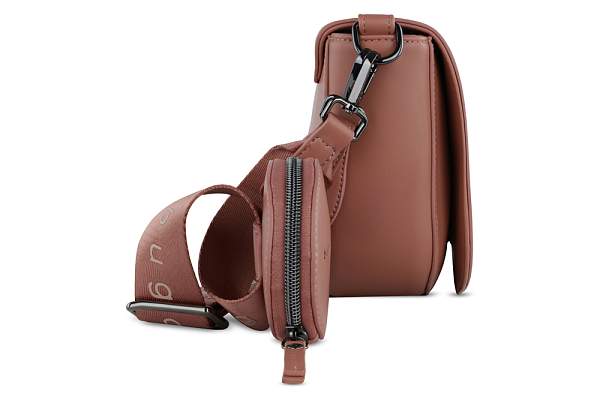 Сумка наплечная женская BUGATTI Almata, с кошельком, абрикосовая, полиуретан, 27х6х18,5 см 49665828 BUGATTI, Артикул: 49665828 фото №1