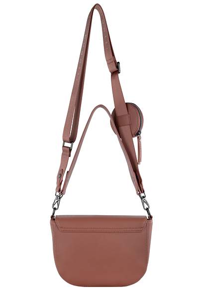 Сумка наплечная женская BUGATTI Almata, с кошельком, абрикосовая, полиуретан, 27х6х18,5 см 49665828 BUGATTI, Артикул: 49665828 фото №1