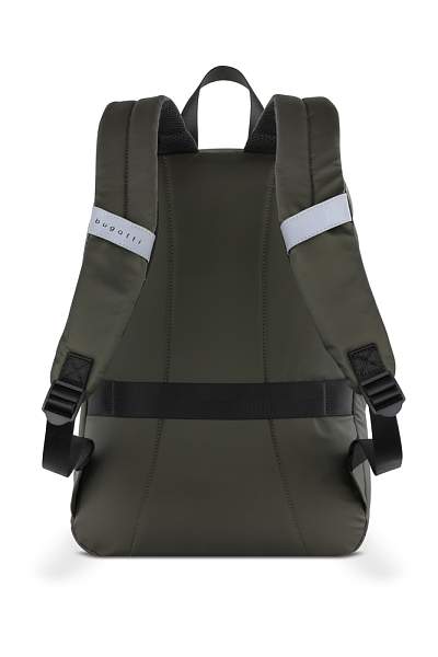 Рюкзак BUGATTI Blanc 15'', оливковый, тарпаулин/полиэстер, 32х15,5х45 см 49660084 BUGATTI, Артикул: 49660084 фото №1