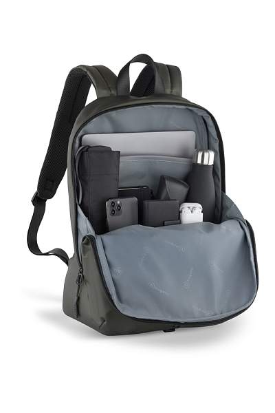 Рюкзак BUGATTI Blanc 15'', оливковый, тарпаулин/полиэстер, 32х15,5х45 см 49660084 BUGATTI, Артикул: 49660084 фото №1