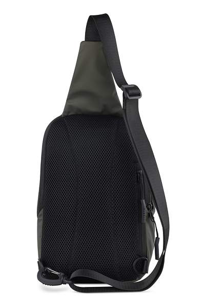 Рюкзак с одним плечевым ремнем BUGATTI Blanc, оливковый, тарпаулин/полиэстер, 18х9х30 см 49660184 BUGATTI, Артикул: 49660184 фото №1